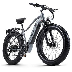CEAYA 26" Fat Tire E-Bike with 48V Battery