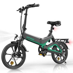 HITWAY 250W Lightweight Foldable Pedal Assist E-Bike