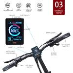 CEAYA 20" Foldable Fat Tire Electric Bike