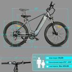 HOVSCO 27.5" Electric Mountain Bike