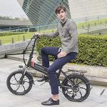 20" Folding Electric City Bike with 7-Speed Shifter