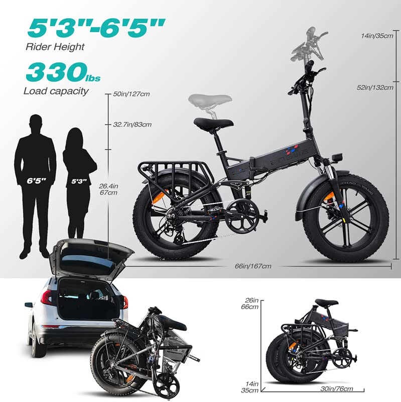 Fafrees PRO Electric Fat Bike, Shimano 7