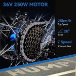 Foldable 26" Mountain Electric Bike with 250W Motor