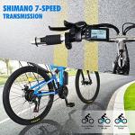 Hyuhome Folding Electric Bike MTB for Adults