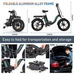 HITWAY Fat Tire Electric Bike - 20