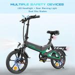 HITWAY 250W Lightweight Foldable Pedal Assist E-Bike