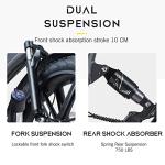 Ficyacto 48V Electric Folding Fat Tire Bike