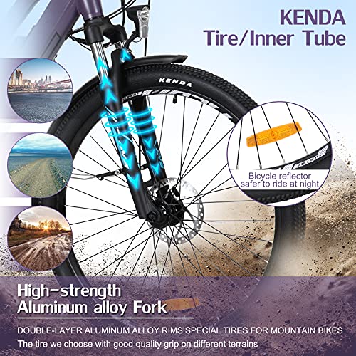 Hyuhome E-MTB: 27.5" Full Terrain Electric Bike