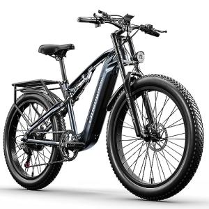 Shengmilo Full Suspension E-Mountain Electric Bike