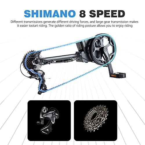 Foldable E-Bike, 48V, LCD, Shimano Gears, Fat Tires