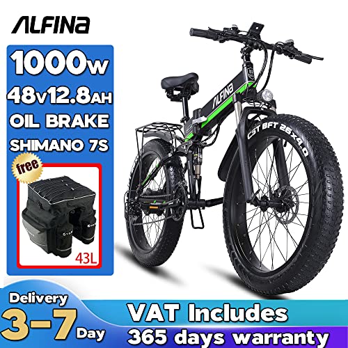 Foldable Fat Tire Electric Mountain Bike