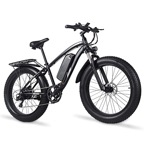 26" Off-Road Electric Fat Tire Mountain Bike