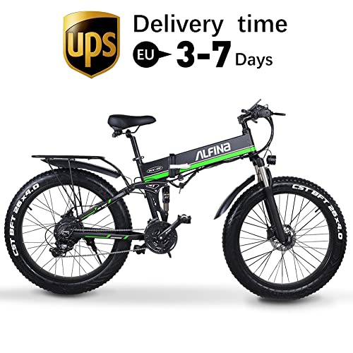 Foldable Fat Tire Electric Mountain Bike