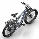 Mountain E-Bike: Fat Tire, Full Suspension, 48V Battery