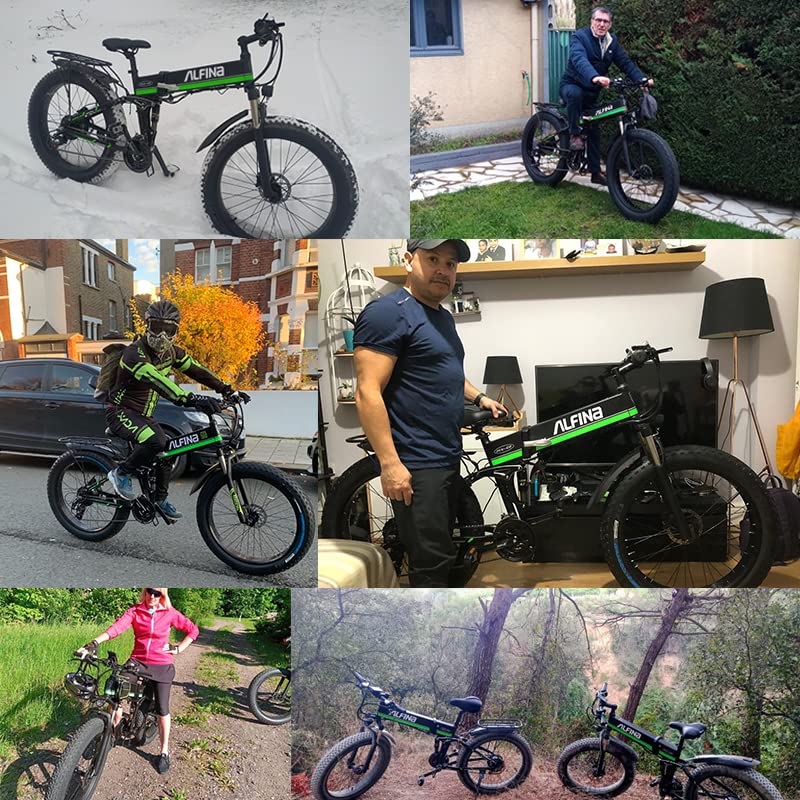 Foldable Fat Tire Electric Mountain Bike