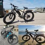 26" Fat Tire Off-Road Electric Mountain Bike