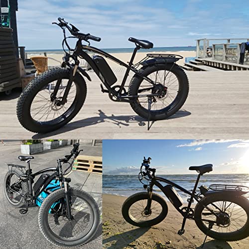 26" Off-Road Electric Fat Tire Mountain Bike