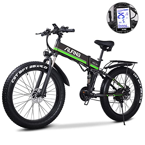 Foldable Fat Tire Electric Mountain Bike