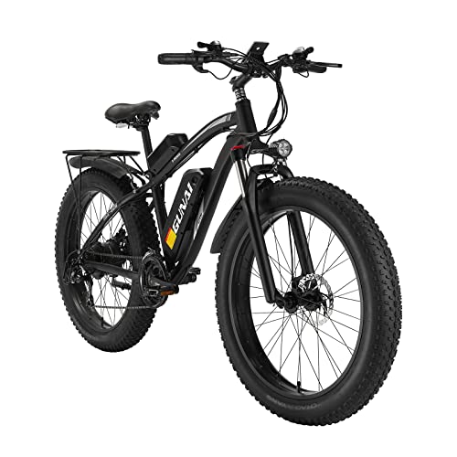26x4.0 Fat Tire Electric Mountain Bike