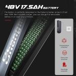 Mountain E-Bike: Fat Tire, Full Suspension, 48V Battery