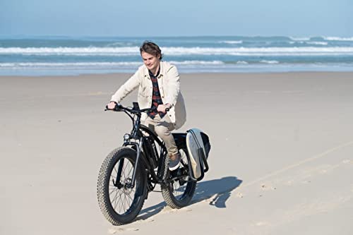26" Off-Road Electric Fat Tire Mountain Bike