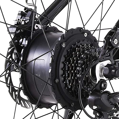 26x4.0 Fat Tire Electric Mountain Bike