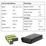 24V 10.4AH Electric Bicycle Lithium-ion Battery - YOSE POWER