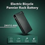 24V 10.4Ah E-Bike Battery + Charger (U.K. MIFA, Prophete)