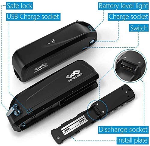 Unit Pack Power 48V Ebike Battery - Lithium Ion