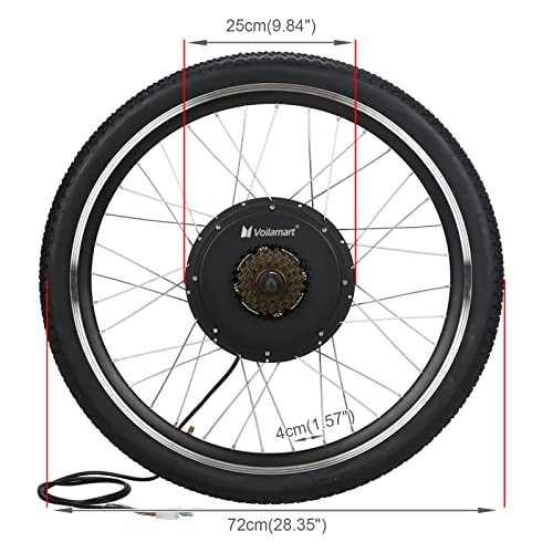 Electric Bike Conversion Kit 1000W 48V 28