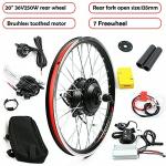 Bathrena 20-Inch Electric Bike Conversion Kit 250W Rear