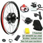 Bathrena 20-Inch Electric Bike Conversion Kit 250W Rear