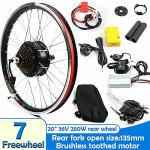 Bathrena 20-Inch Electric Bike Conversion Kit 250W Rear