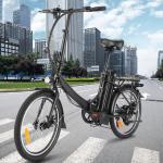 20" Electric Folding E Bike with 7 Gears