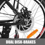 20" Electric Folding E Bike with 7 Gears