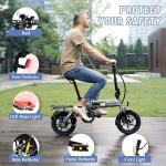 HITWAY 14" Electric Foldable City E-Bike 7.5Ah