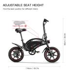 DYU D3F 14" Foldable E-Bike, 250W 36V 10Ah