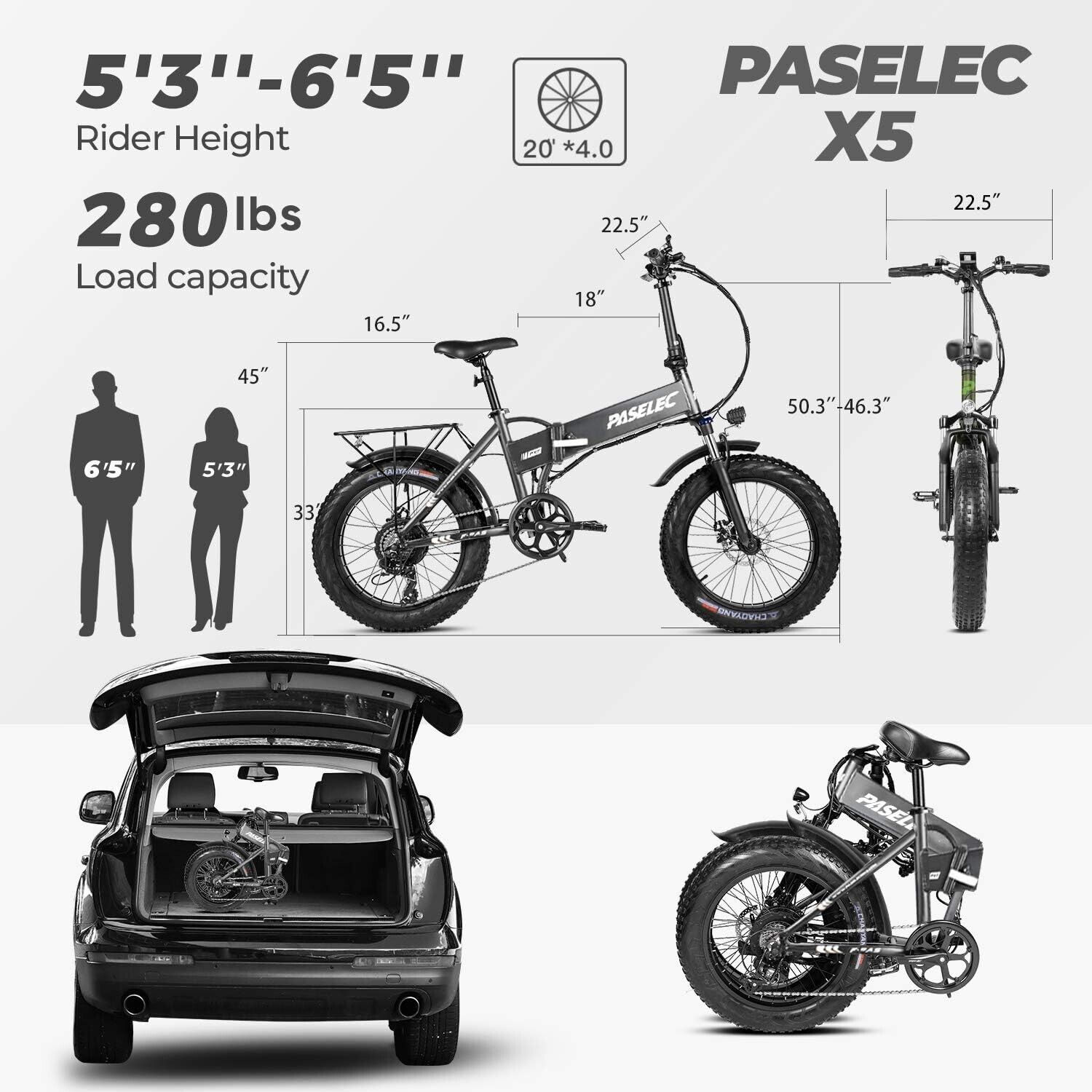 Electric Folding Bike with 250W Motor - UK