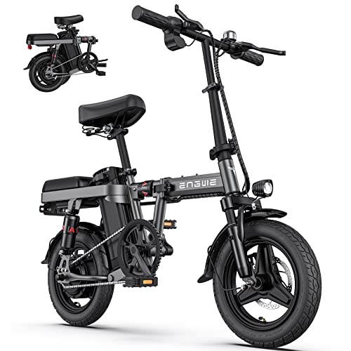 14" ENGWE Electric Folding Bike, 48V 10AH Battery