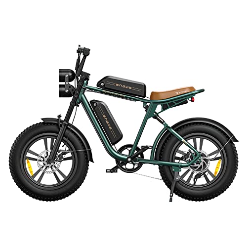 ENGWE M20 Electric Bike - 20" Fat Tire, Dual Battery System