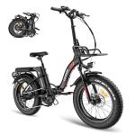 Fafrees Electric Mountain Bike, 100KM Mileage, 7-Speed