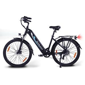 Bodywel City Electric Bike, 27.5" Removable Battery