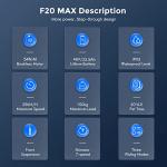 Fafrees Electric Mountain Bike, 100KM Mileage, 7-Speed