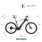 27.5" Electric Mountain Bike with Accessories and Powerful Motor