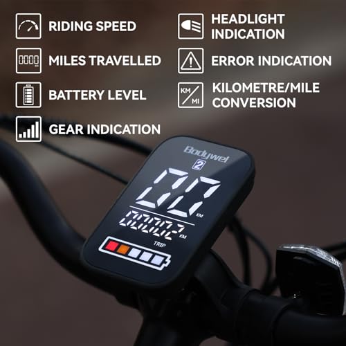 Bodywel City Electric Bike, 27.5" Removable Battery