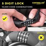 5-Digit Combo Bike Lock: Heavy-Duty Security