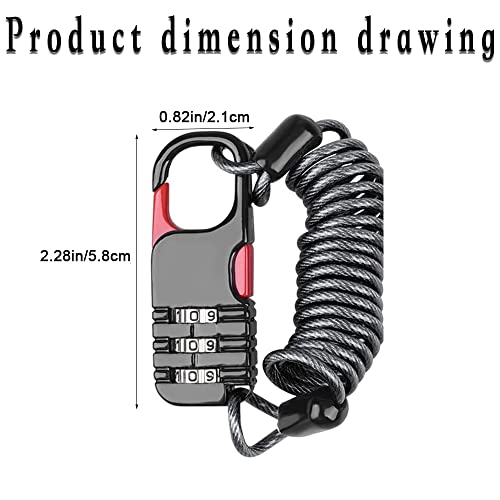 Bike Chain and Helmet Lock for E-Bike
