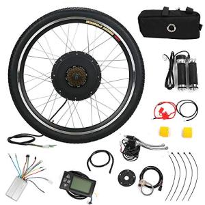48V 1000W Electric Bike Conversion Kit, 26" Rear Wheel