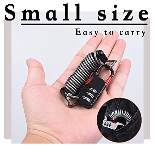 Bike Chain and Helmet Lock for E-Bike