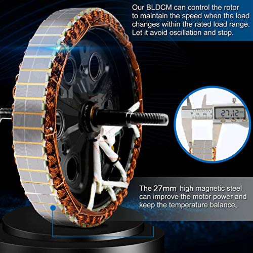 48V 1000W Electric Bike Conversion Kit, 26" Rear Wheel